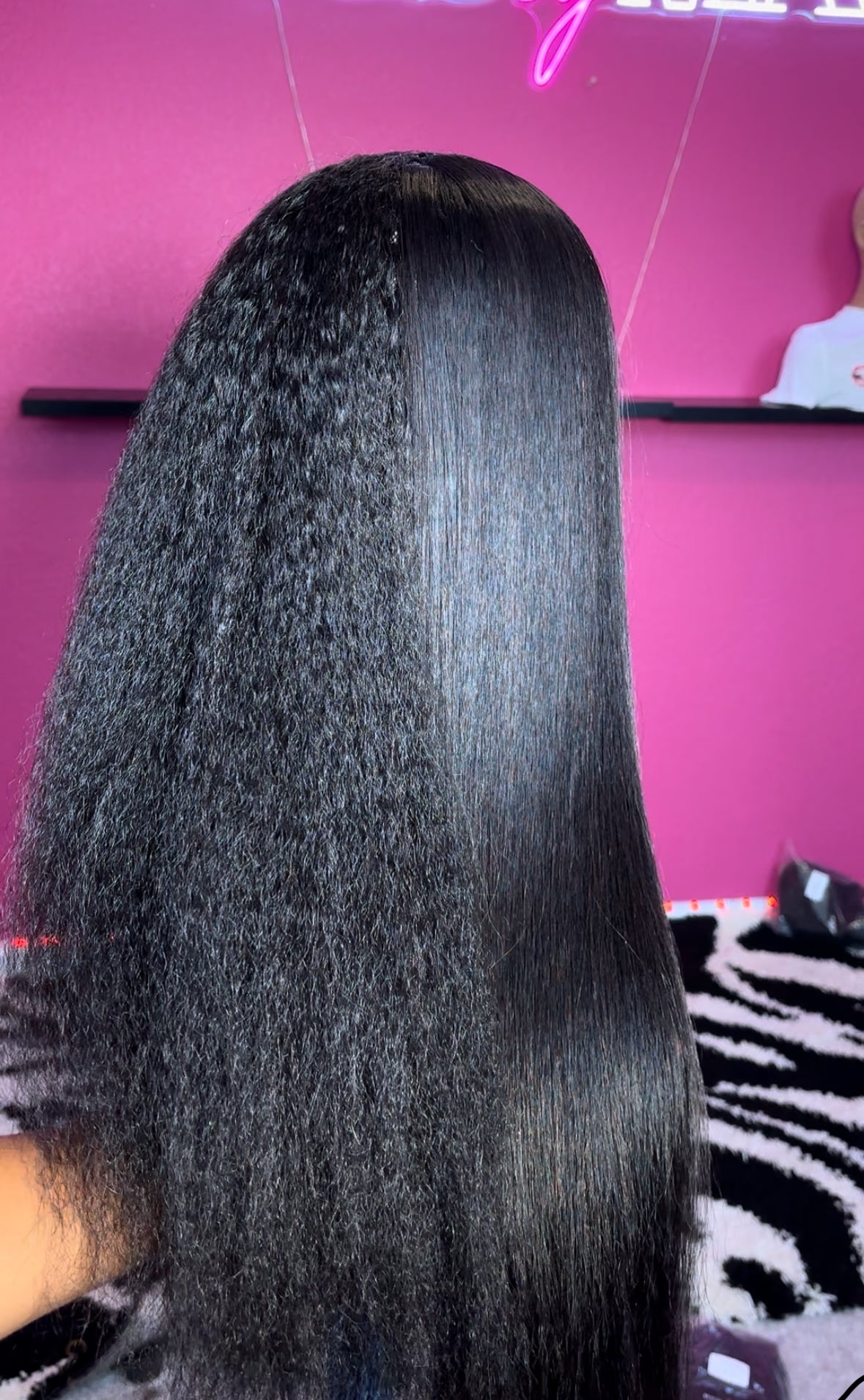 KINKY HALF WIG