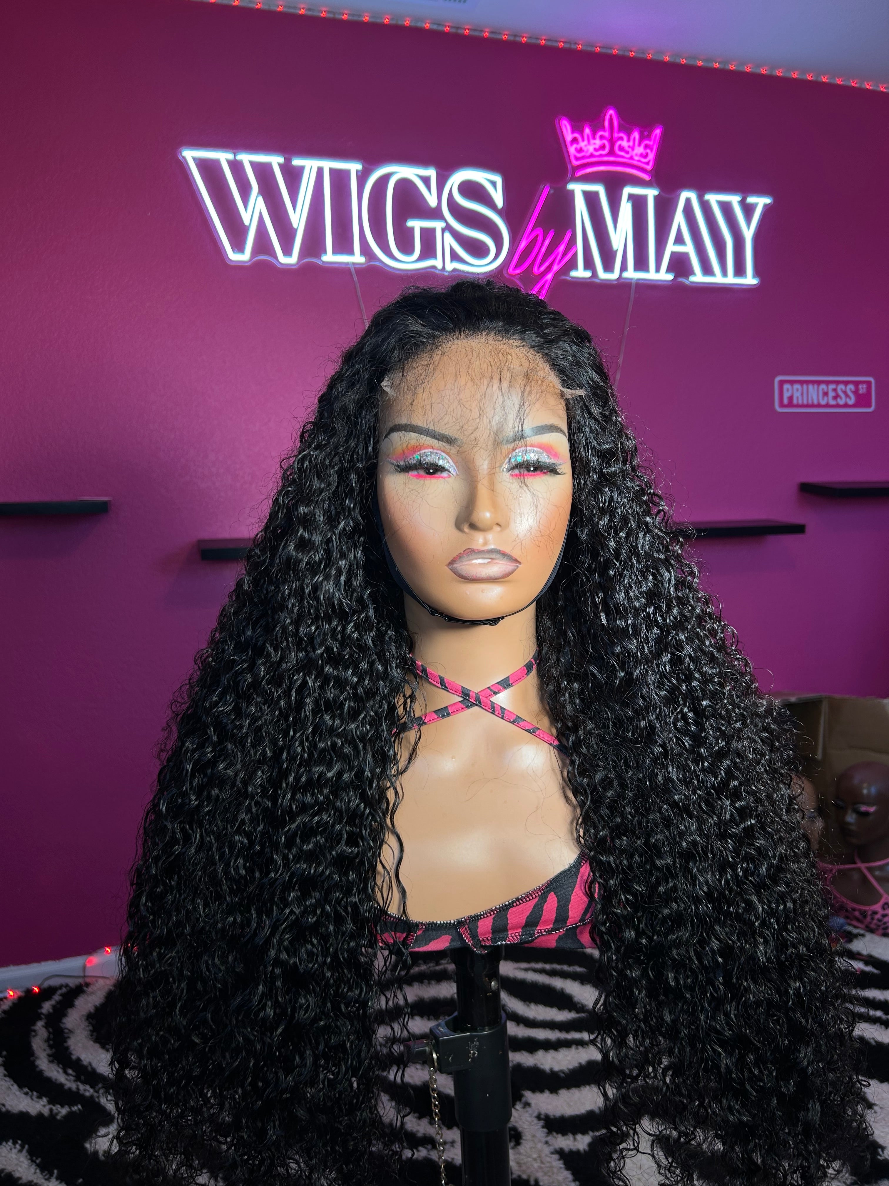 Spanish Curly Uncustomized Wig