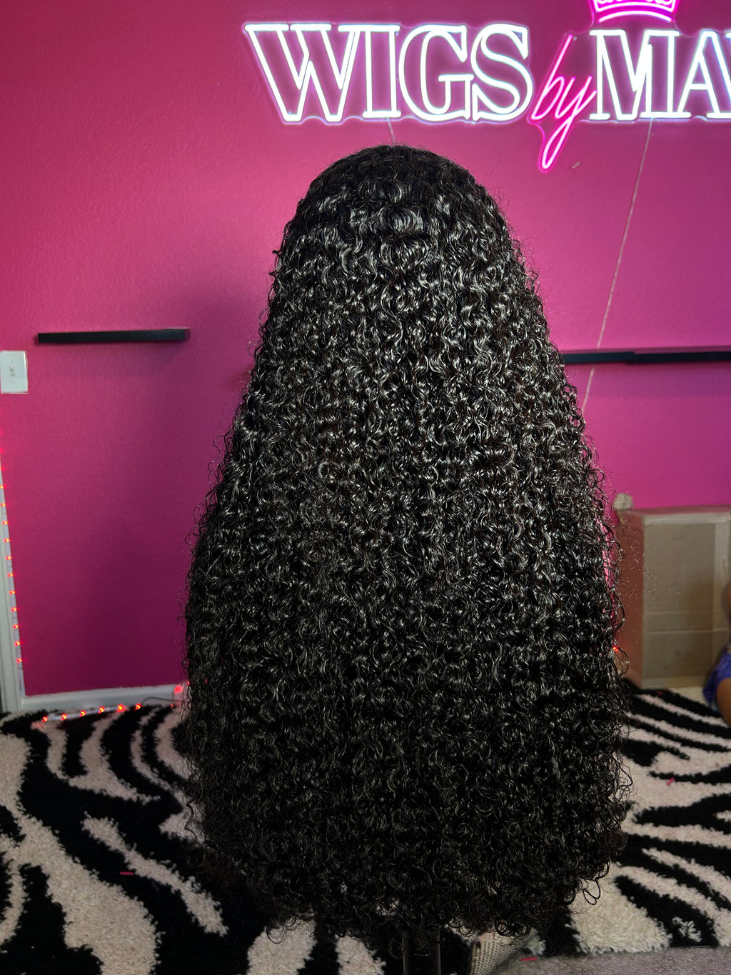 Spanish Curly Uncustomized Wig