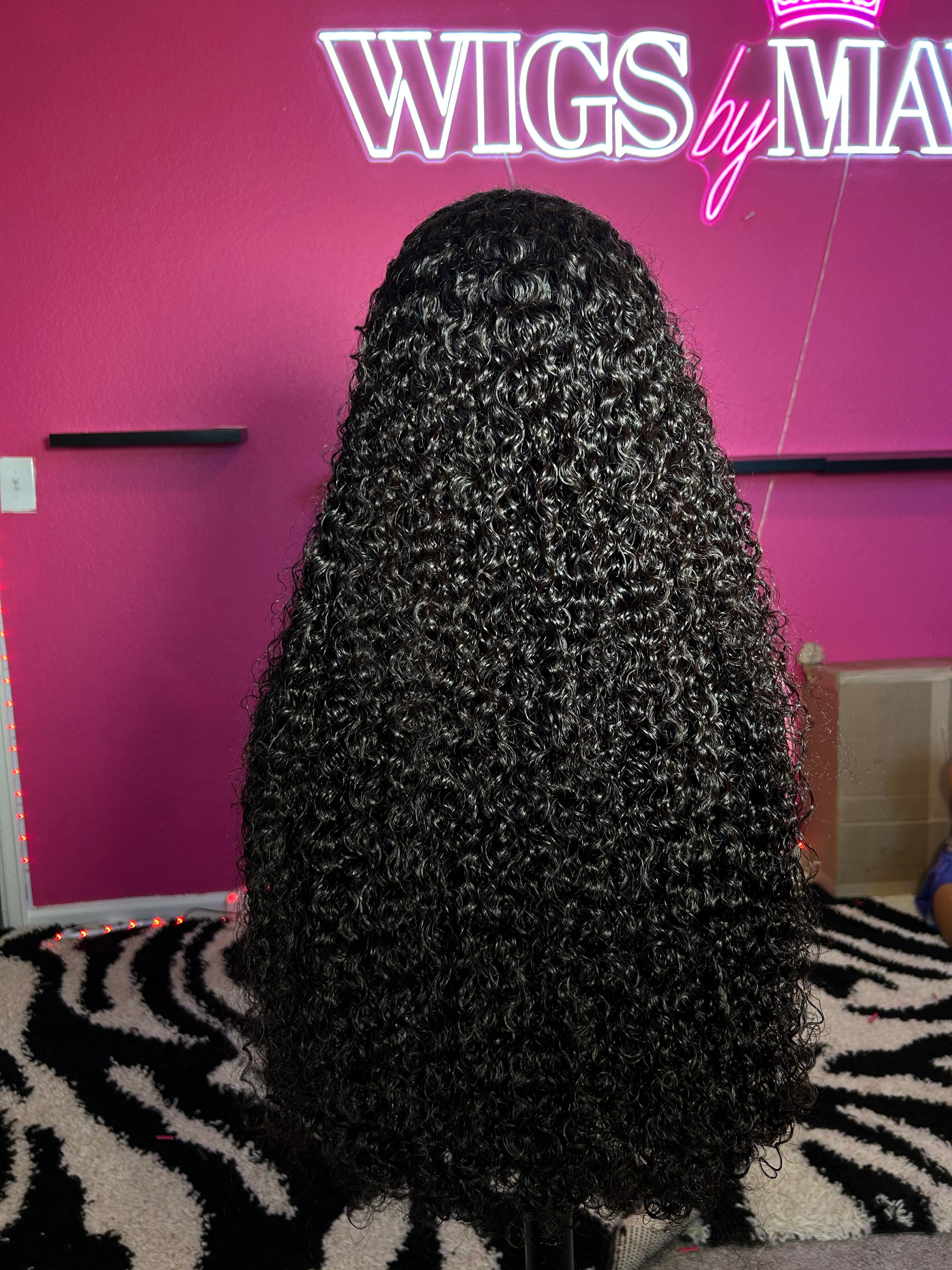 Spanish Curly Uncustomized Wig