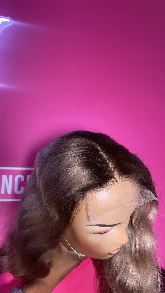 Blonde Ombre with dark roots Wigs By May