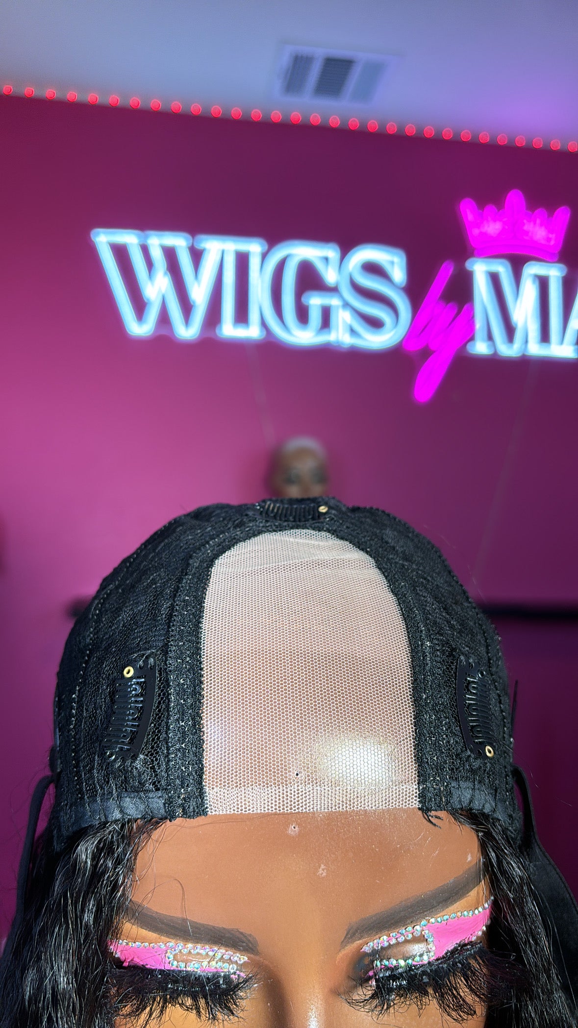 KINKY Straight UPART Wig