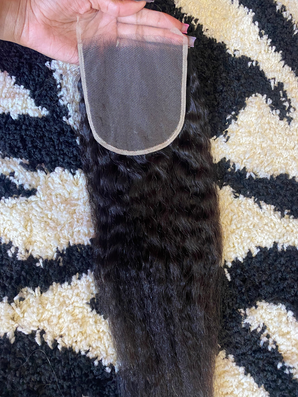Kinky Straight Closure